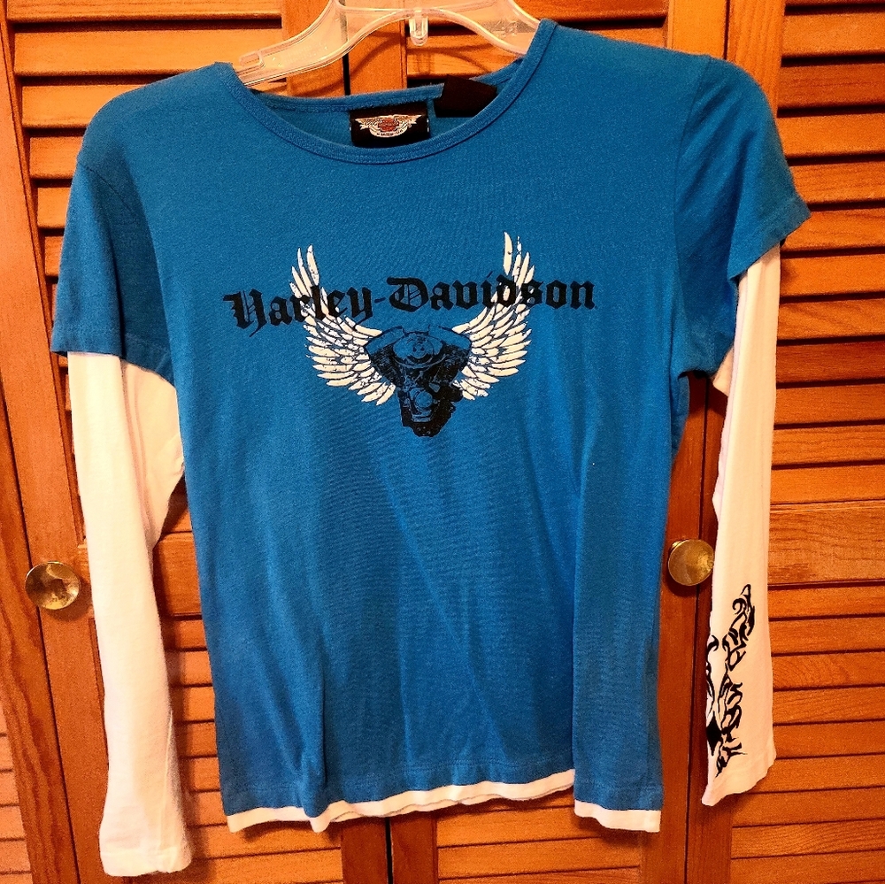 Authentic Harley Davidson long sleeve tshirt